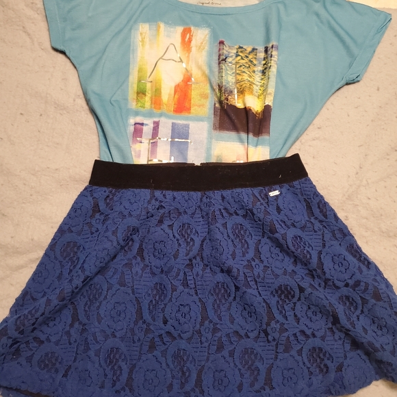 Aeropostale blue t shirt - Picture 2 of 2
